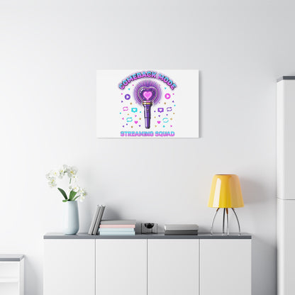 Comeback Mode Lightstick Canvas | K-pop Comeback, Streaming Squad