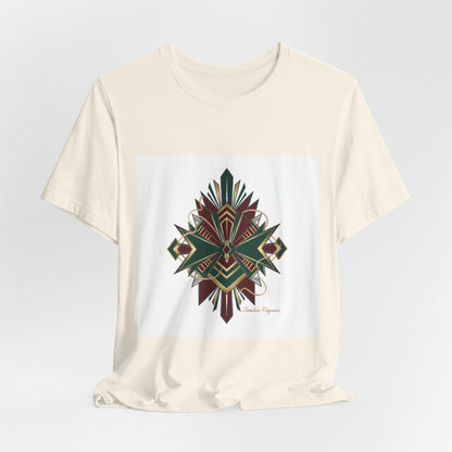 "Timeless Elegance" Art Deco Geometric T-Shirt | Vintage Luxury Graphic Tee