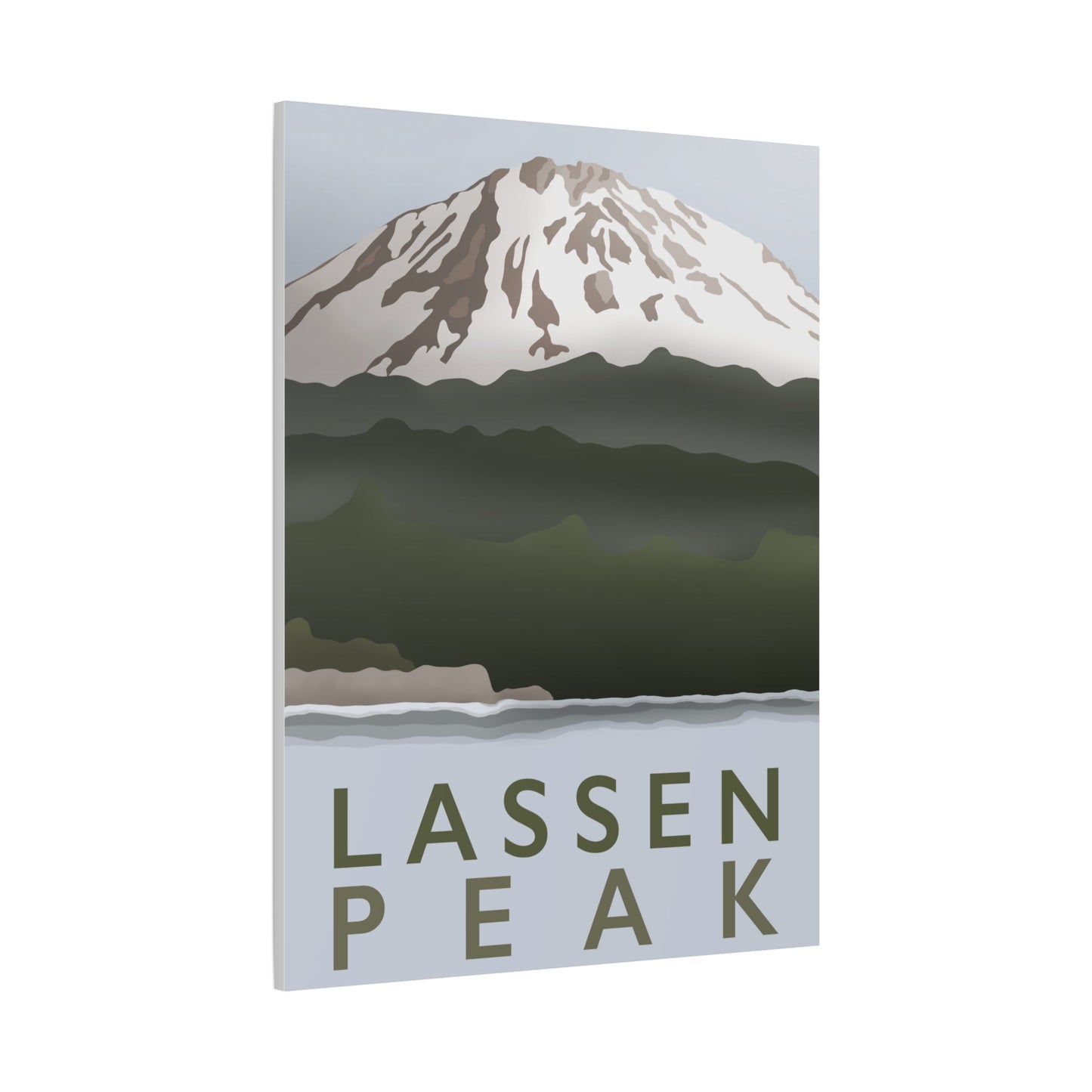 Lassen Peak Canvas Print – Wall Art