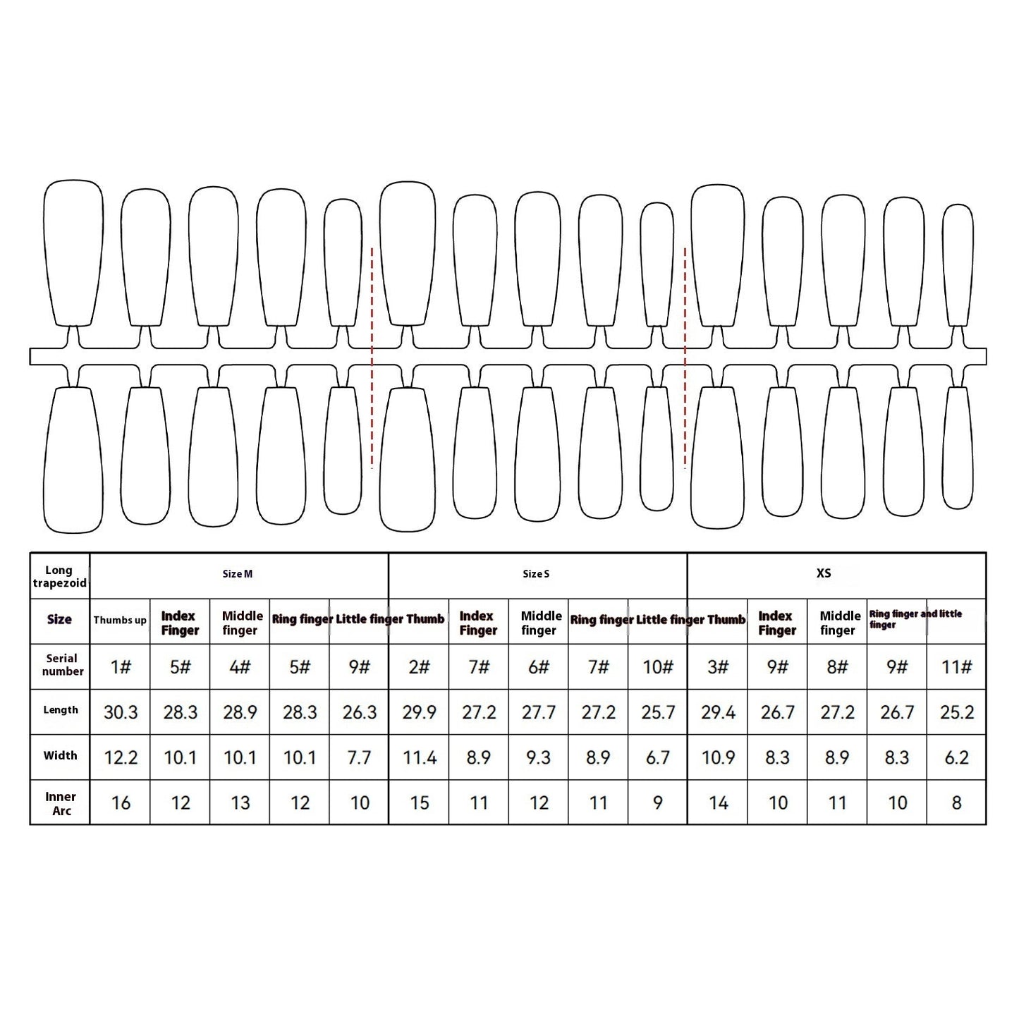 Nine-tail Lady Long Ladder Plated Crystal Suede Frosted Sealing Nail Art