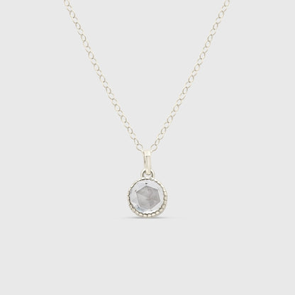 "Rosie" Necklace - Moissanite Collection