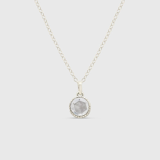 "Rosie" Necklace - Moissanite Collection