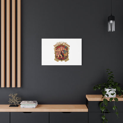 Spectacle of Wonder Circus Art Print, Canvas | Vintage Carnival Design