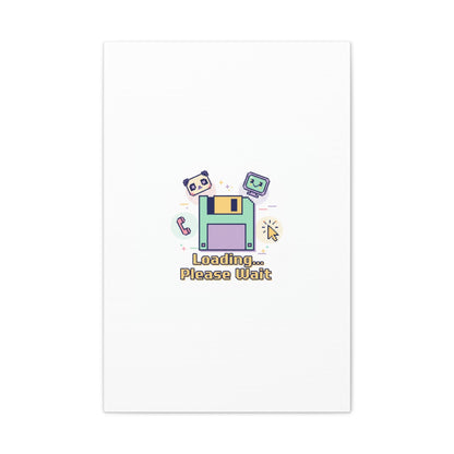 Loading Please Wait Canvas | Old Internet Aesthetic, 90s Web Nostalgia
