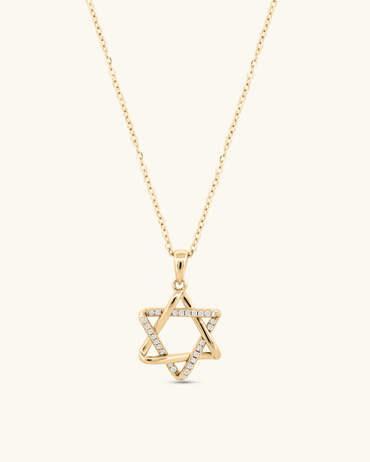 Statement Star of David Necklace