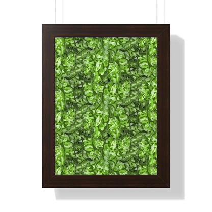 Aglaonema Pictum Framed Print – Botanical Wall Art