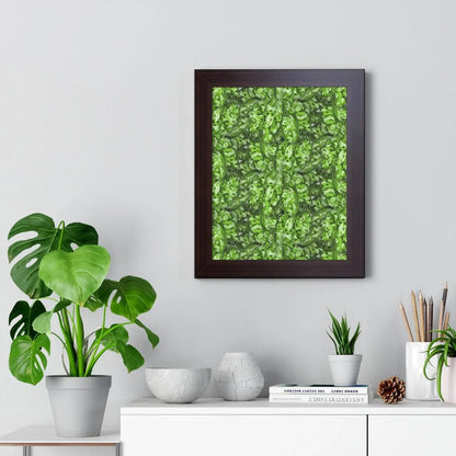 Aglaonema Pictum Framed Print – Botanical Wall Art