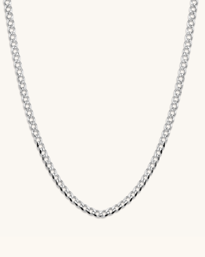3mm Diamond Cut Cuban Chain