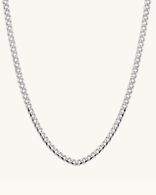 3mm Diamond Cut Cuban Chain