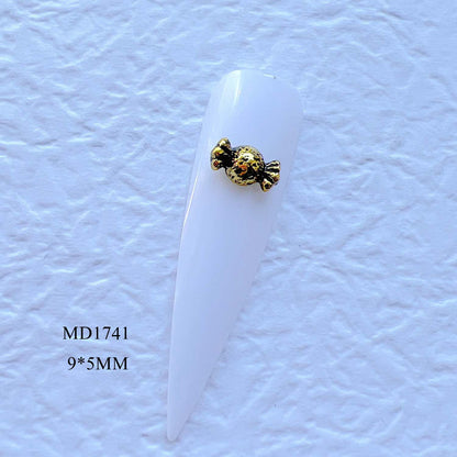Axe Moon Alloy Accessories 3D Nail Art Decorations
