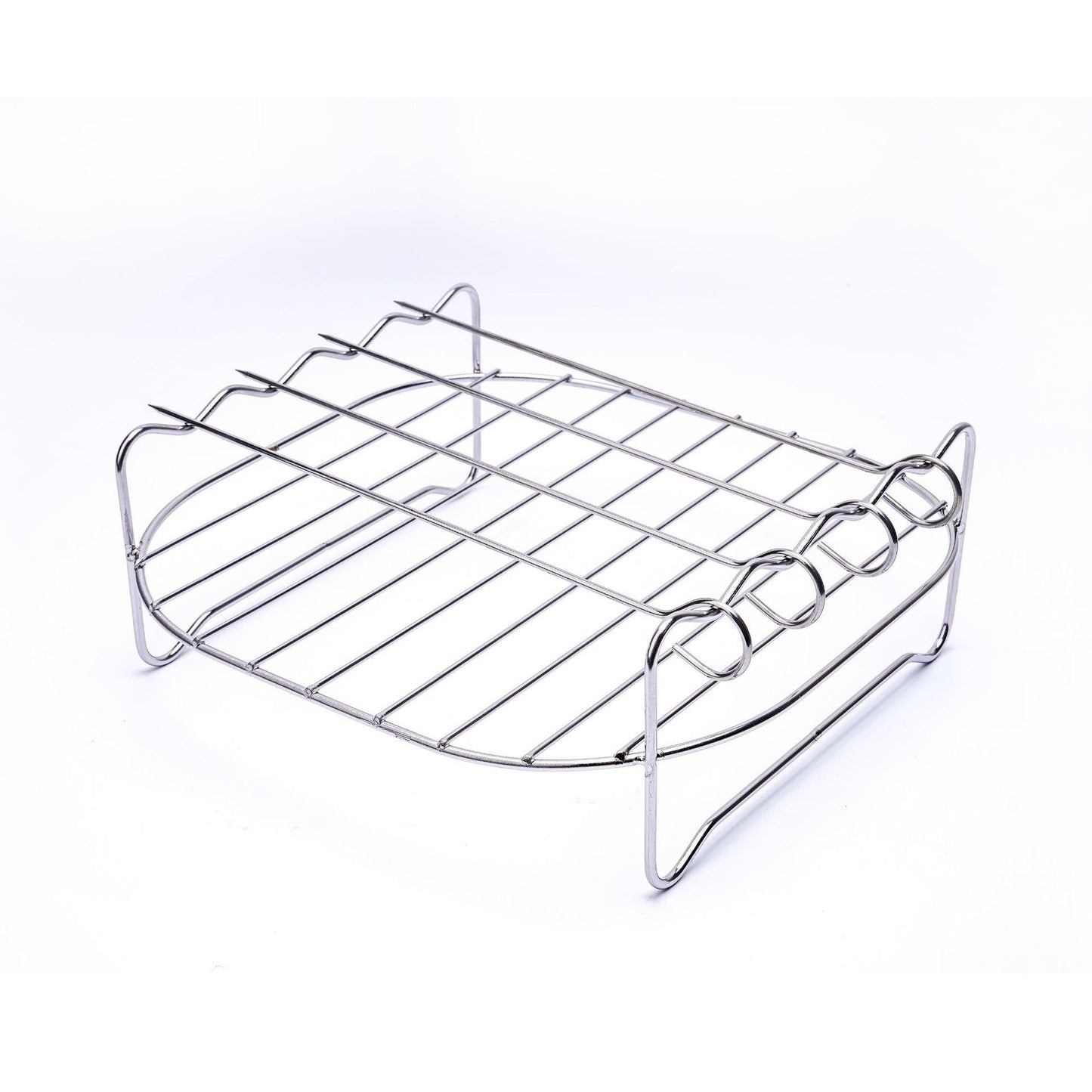 Air Fryer 430 Stainless Steel Double Layer Grill Rack