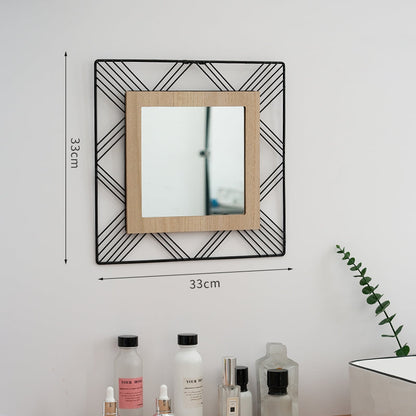Nordic Living Room Wall Decoration Pendant Mirror