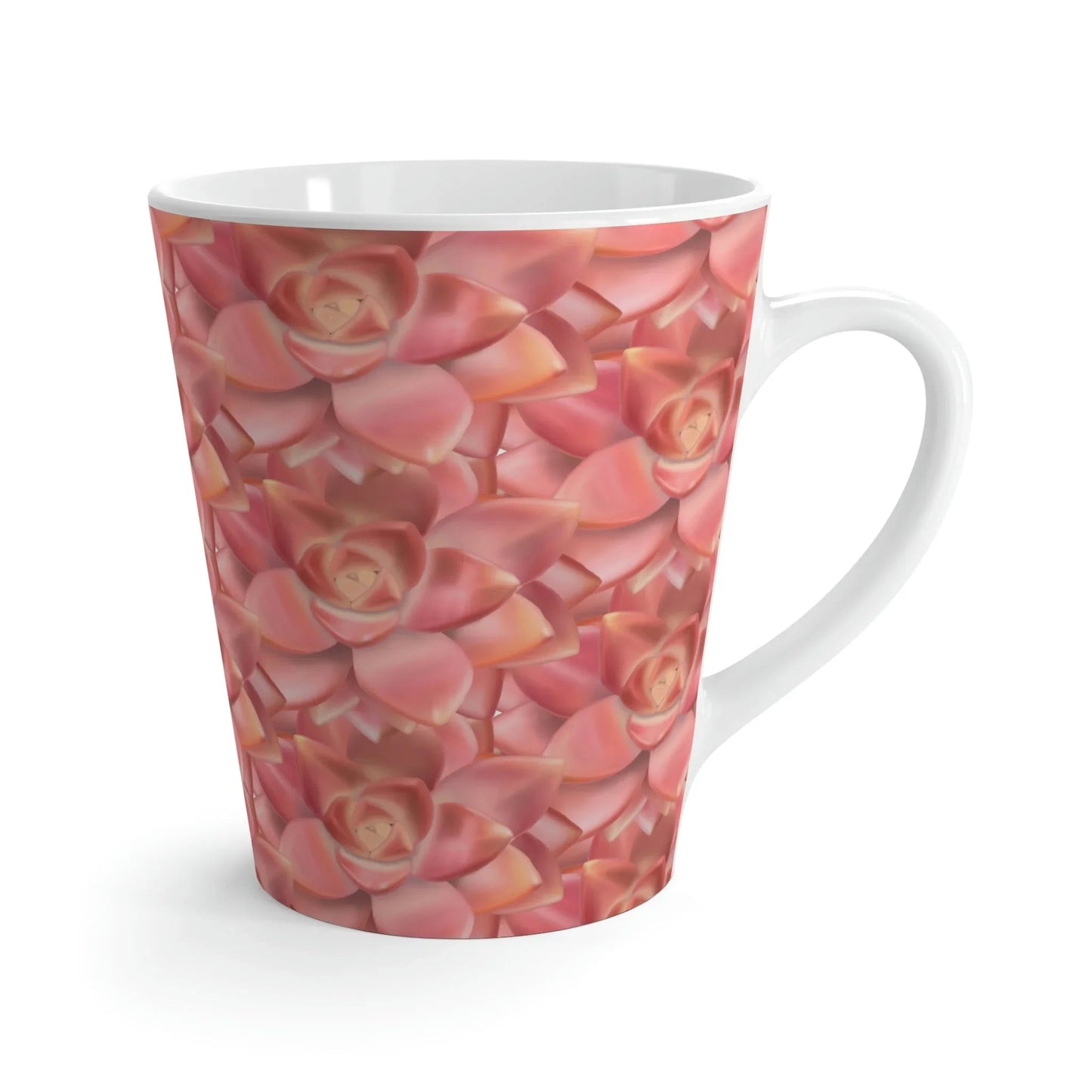 Graptosedum California Sunset Succulent Pattern Ceramic Mug 12 oz