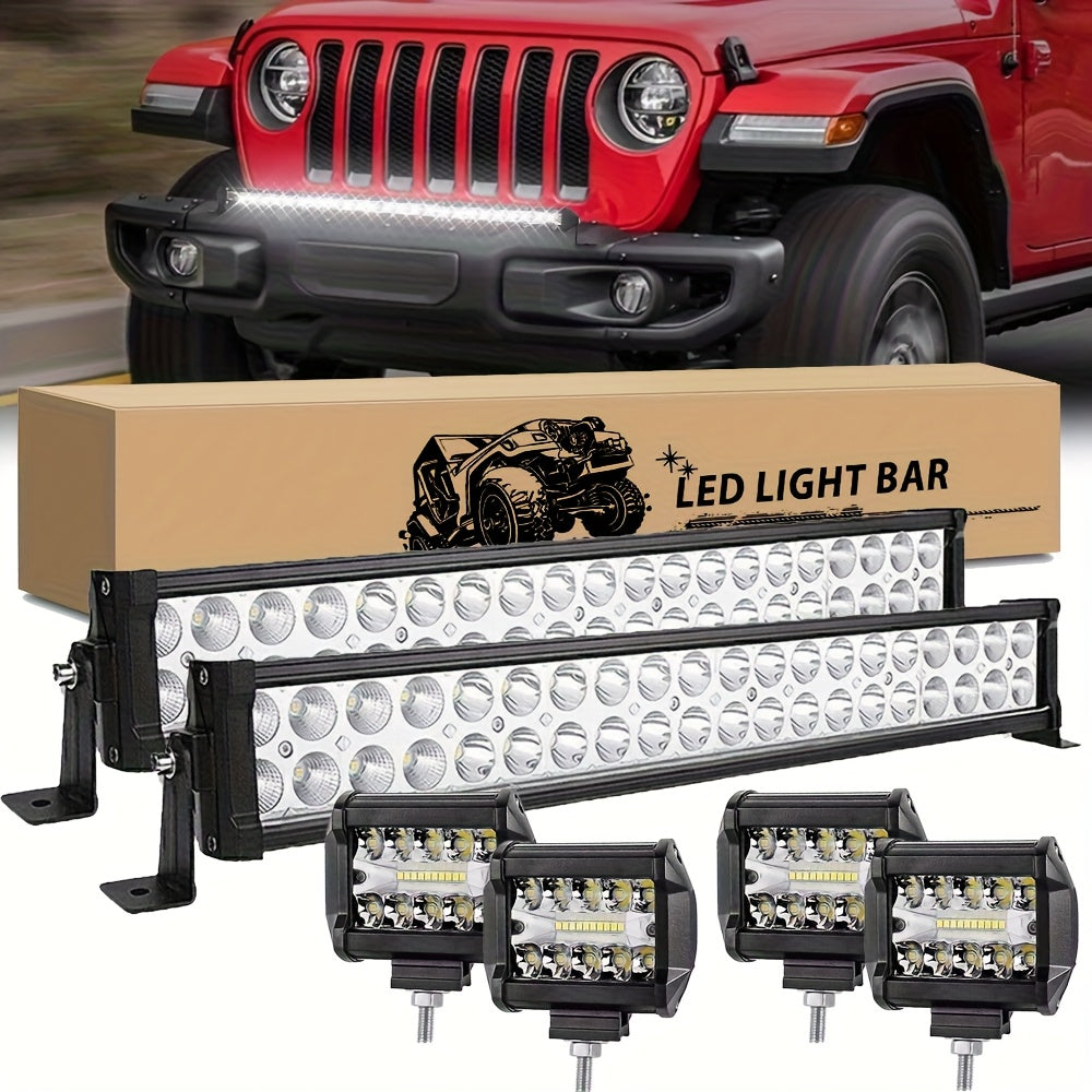 Pro-Series LED Off-Road Light Bar & Work Light Pods | 4" - 21" Weatherproof Lighting Kits