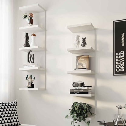 Wall-mounted Display Partition Floating Shelf Living Room And Bedroom Wall Bookshelf