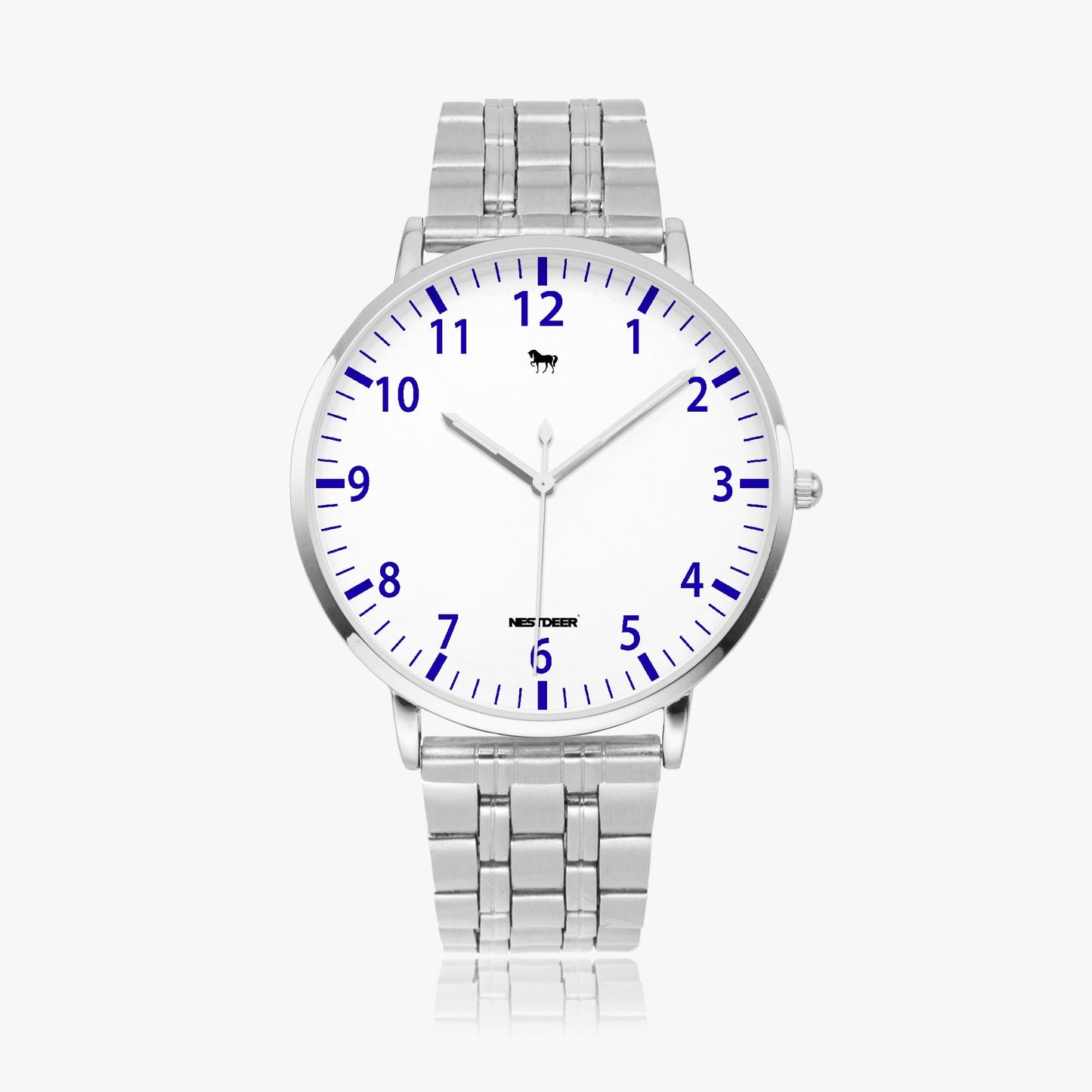 273. Instafamous Steel Strap Quartz watch