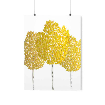 Fall Aspen Print – Unframed Wall Art