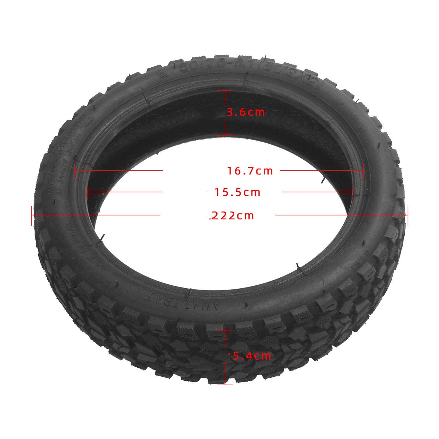 Electric Scooter Inner Tube Modified Off-road Non-slip Thickened Tire