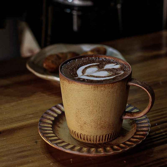 Large Capacity Simple Kiln Baked Cup