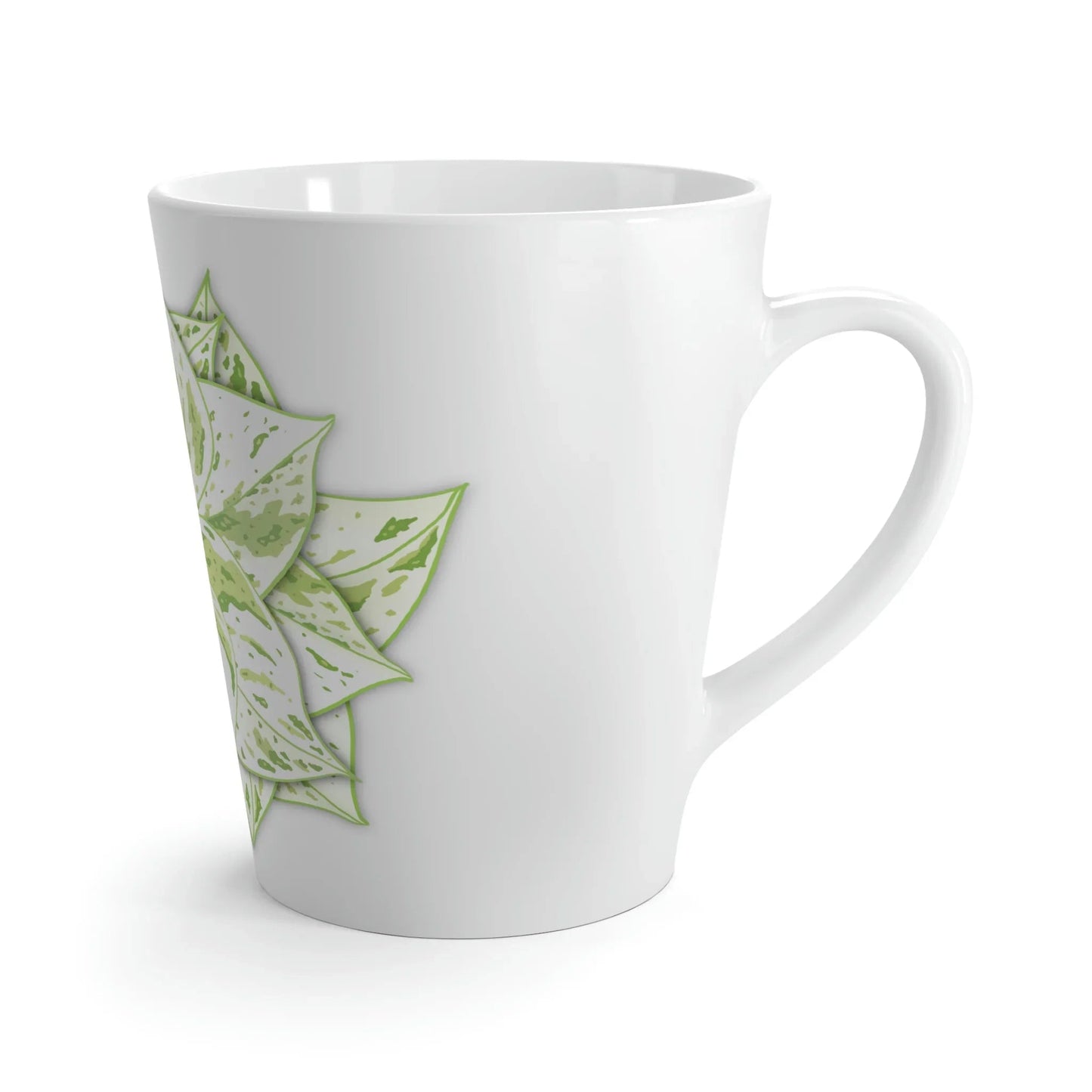 Snow Queen Pothos Ceramic Mug 12 oz