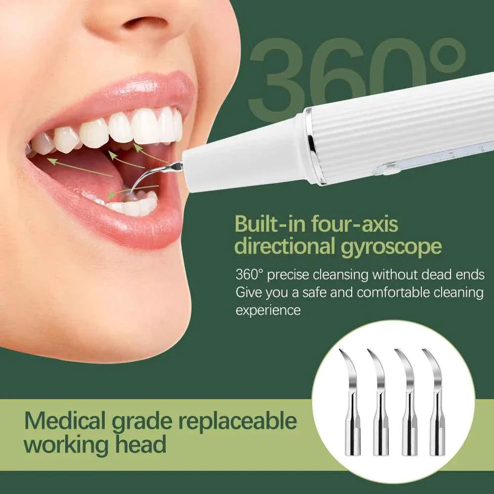 Visual Dental Scaler For Teeth Tartar Remover Electric Teeth Cleaner Tooth Calculus Plaque Remover Ultrasonic Stone Removal