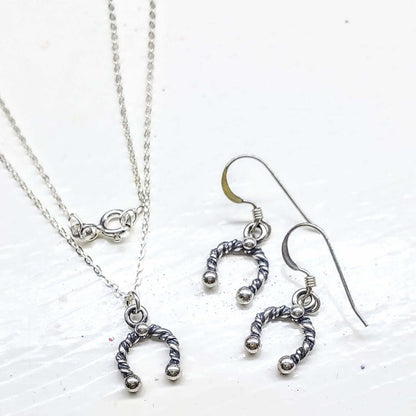 Handmade Sterling Silver Horseshoe Jewelry Limited Edition