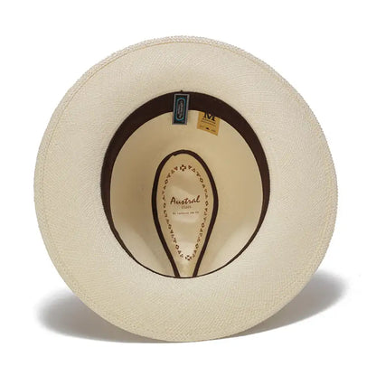 California Hats Montana - Panama Straw Fedora Hat