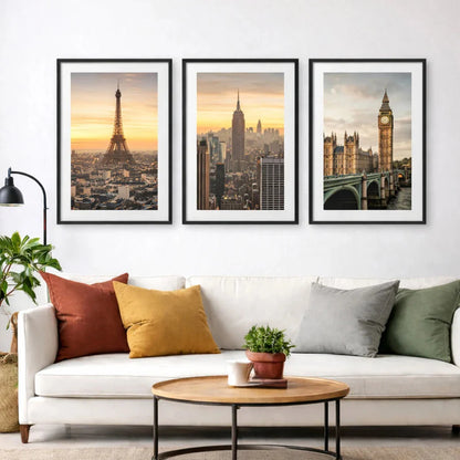 3pcs 30x40 50x70cm Picture Frames Aluminum Modern Photo Frame Black With Mat For Wall Art Mounting Canvas Print Home Decor
