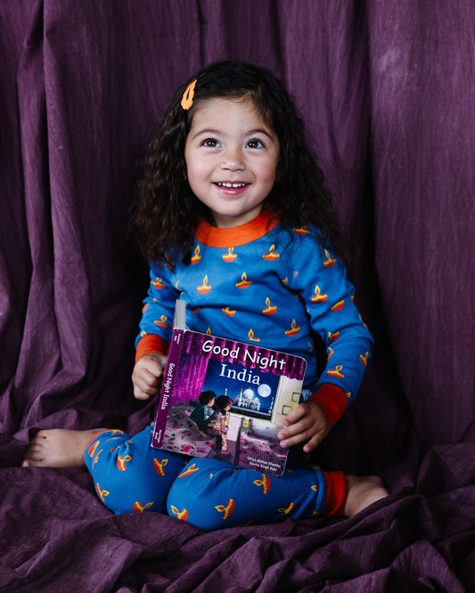 Toddler Set – Blue Diya