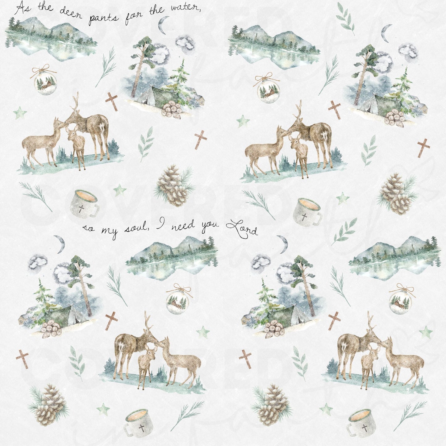 My Soul Longs Minky Blanket