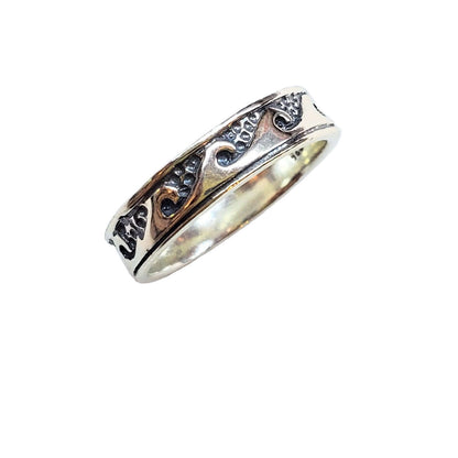Assorted Sterling Silver Pinky-Toe Band Rings & Waves