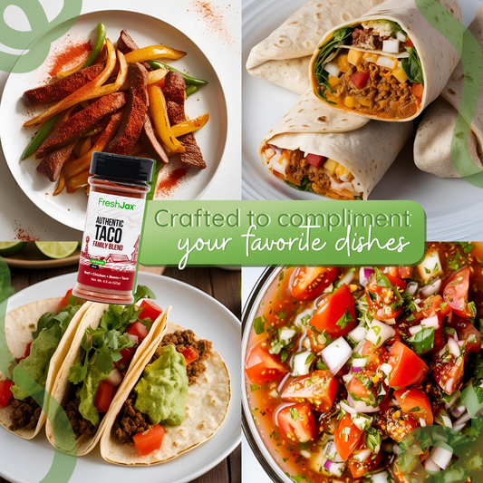 Low Sodium Taco Seasoning | Clean Label, GLP-1 Friendly Mexican Spice