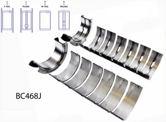 Bearing Set - Main - Jeep 242/4.0L 91-06