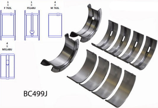 Bearing Set - Main - Jeep 150/2.5L 91-02