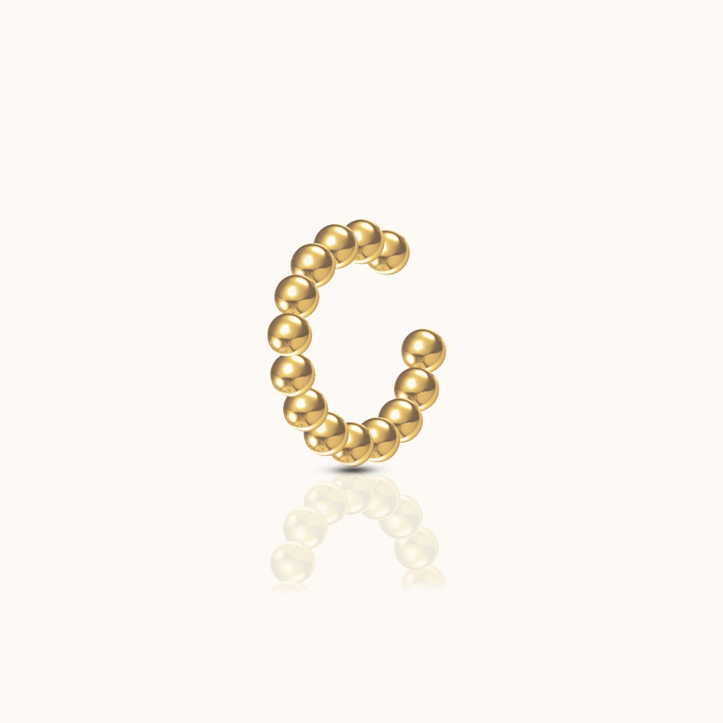 Single Beaded Ear Cuff