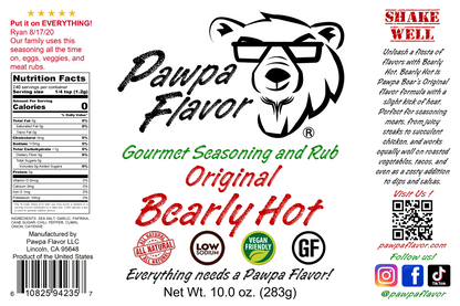 Pawpa Flavor Bearly Hot