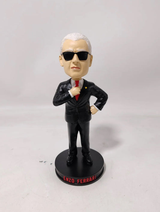 Enzo Ferrari figurine BobbleHead 7”