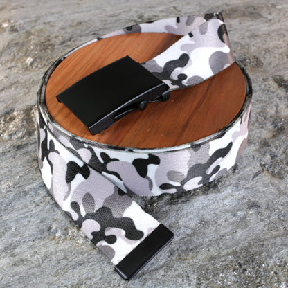Classic Camo Belt – Adjustable Fit & Multiple Buckle Options