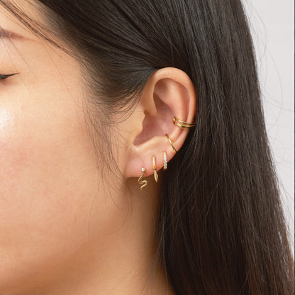 Snake Stud Earrings