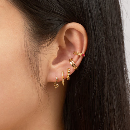 Snake Stud Earrings