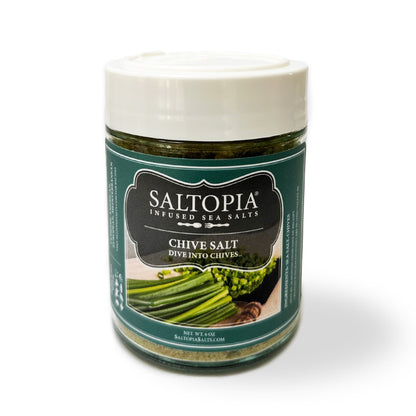 Chive Salt: DIVE INTO CHIVES