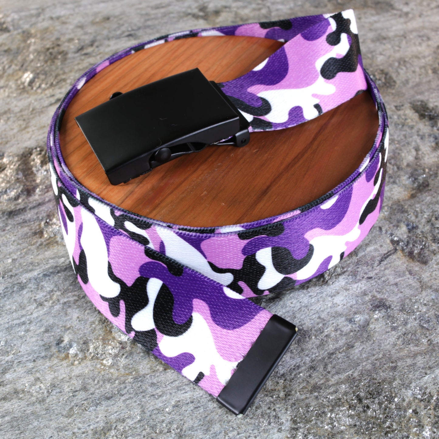 Classic Camo Belt – Adjustable Fit & Multiple Buckle Options