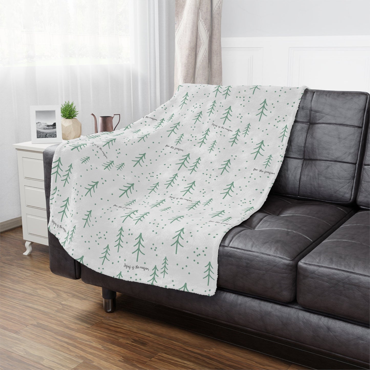 Jesus is the Reason for the Season Minky Blanket