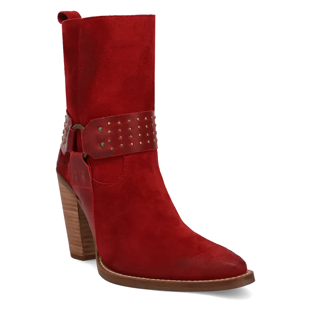 Dingo Songbird - Women's Suede Leather Cowgirl Boots