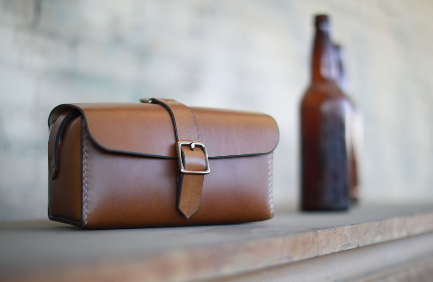 Leather Dopp Kit