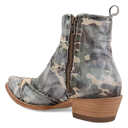 Dan Post Stardust - Women's Denim Cowgirl Booties