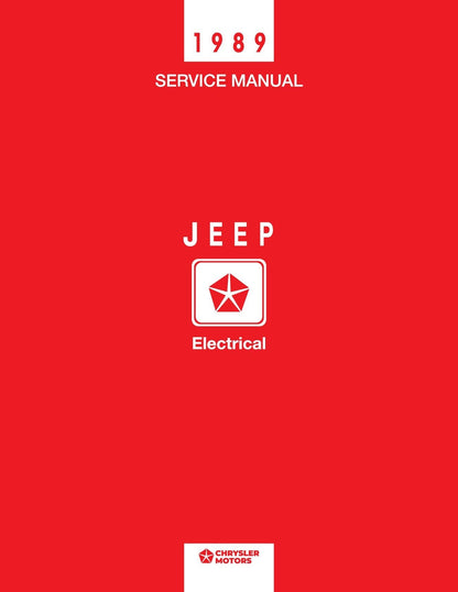 Detroit Iron - 1989 Jeep Shop Manual (4 Volumes)