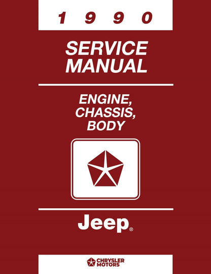 Detroit Iron - 1990 Jeep Shop Manual - 2 Volumes