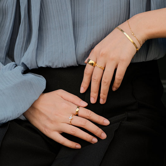 Hollow Heart Ring