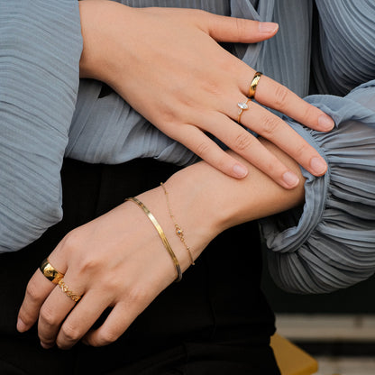 Hollow Heart Ring